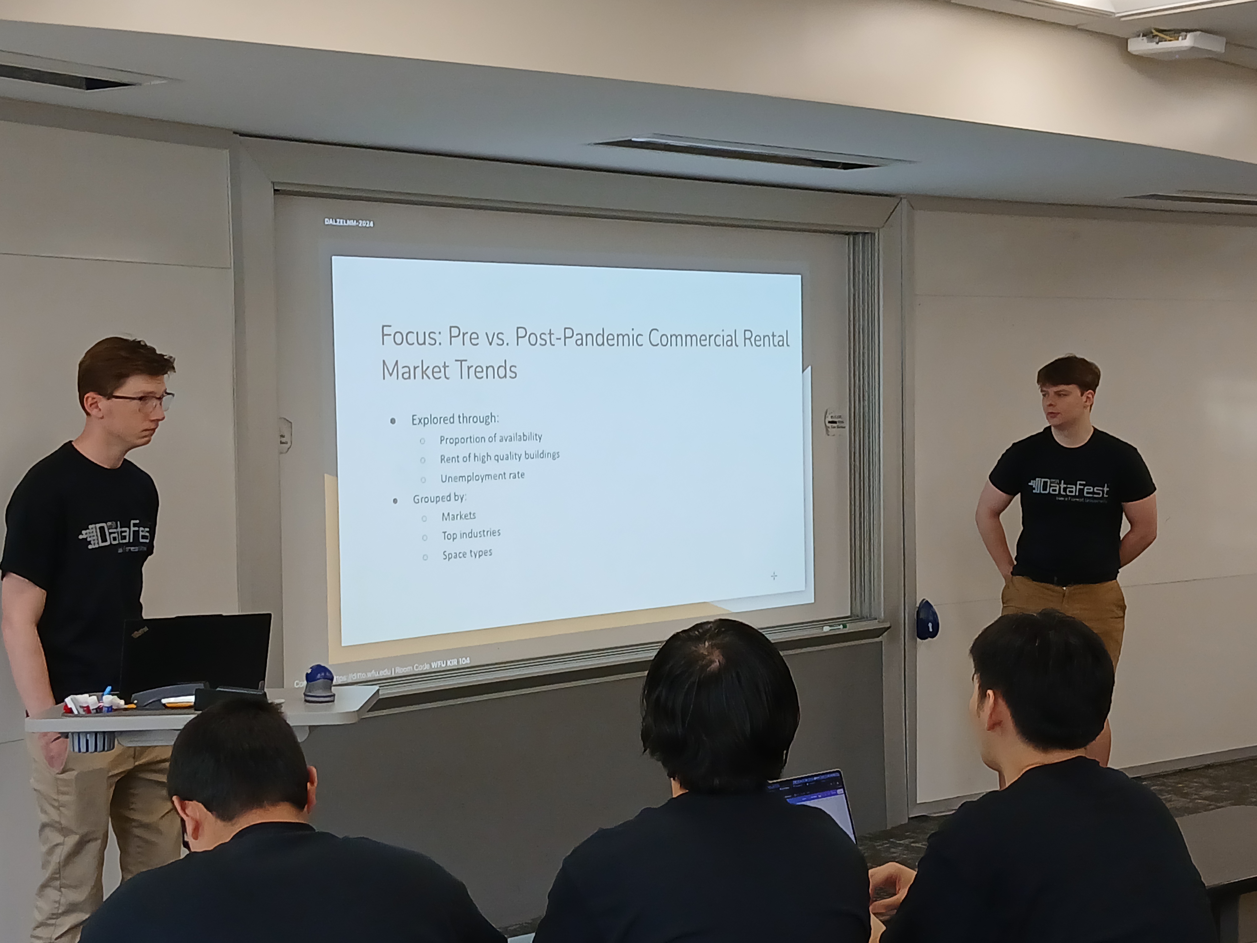Presenting at DataFest